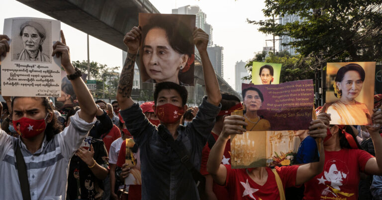 Within the Myanmar Coup, Daw Aung San Suu Kyi Ends as Neither Hero of Democracy nor Army Star