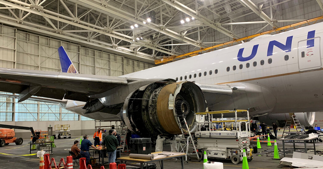 The failed United Airways engine broke down years earlier than its subsequent inspection.