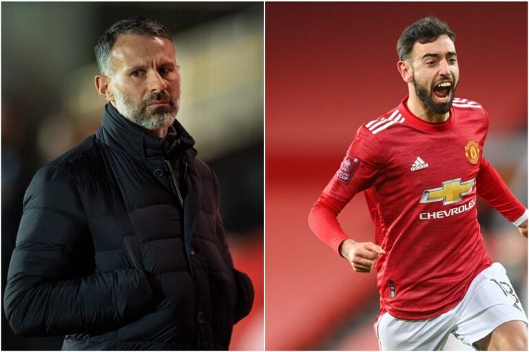 Ryan Giggs explains difference between Eric Cantona and Bruno Fernandes at Manchester United