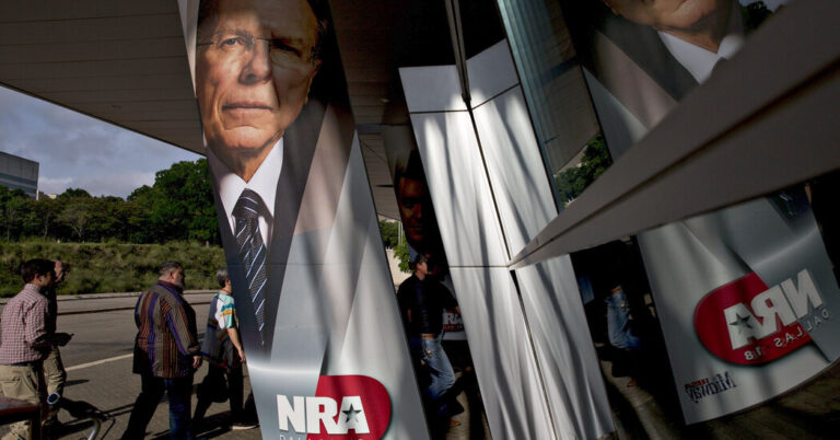 The NRA Chief Takes The Stand, With Cracks In His Armor