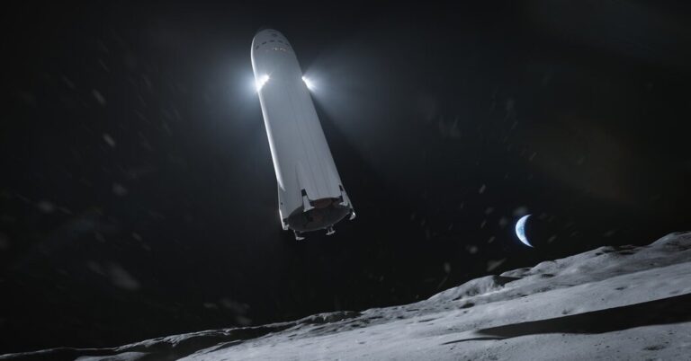 SpaceX won NASA $ 2.9 billion contract to build Moon Lander
