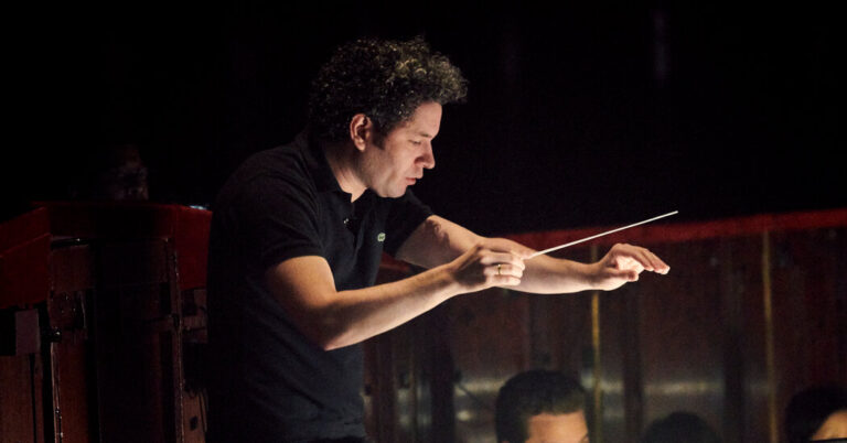 Gustavo Dudamel, superstar director, is in charge of the Paris Opera