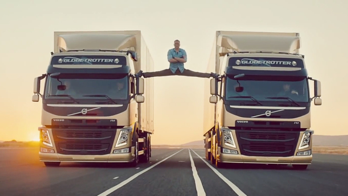 Jean-Claude Van Damme In Best Ad Ever For Volvo Trucks