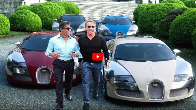 Arnold Schwarzenegger’s Cars VS Sylvester Stallone’s Cars (VIDEO)