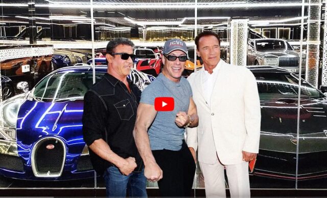 Van Damme, Schwarzenegger, Sylvester Stallone Cars Collection