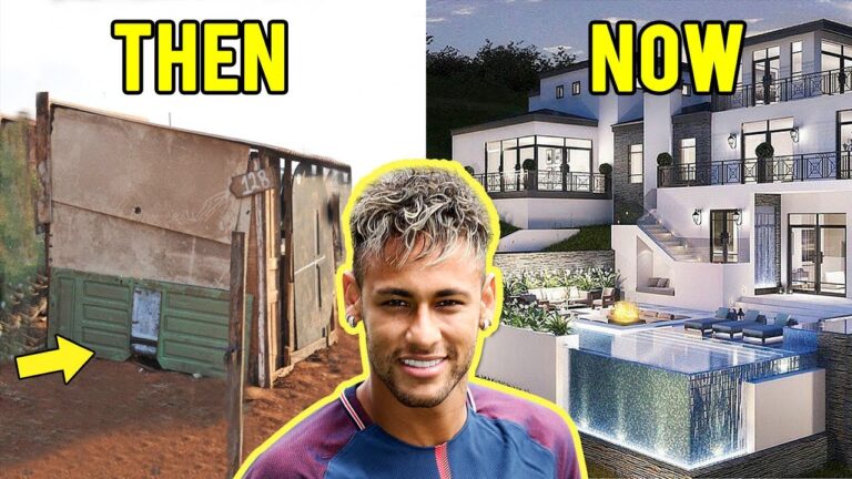 Top 10 Footballers Houses – Then and Now | Ronaldo, Neymar, Messi