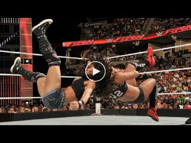 WWE RAW  AJ Lee vs. Nikki Bella