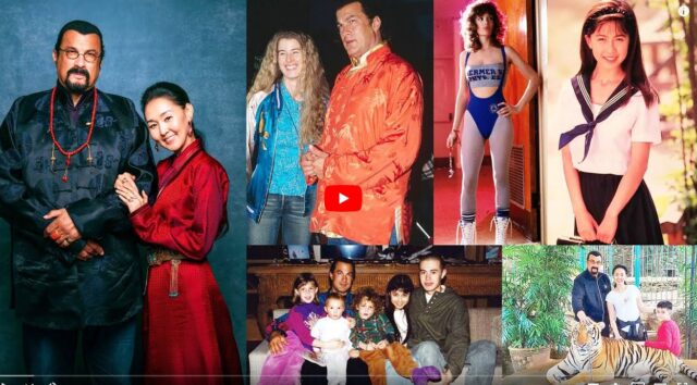 Steven Seagal’s Family From 1974 To 2021 Bio – Wife, Children