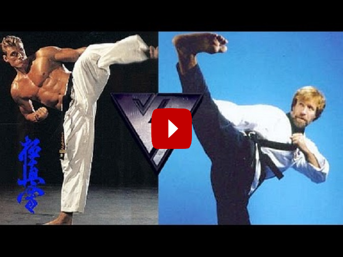 Chuck Norris VS Dolph Lundgren | Martial Arts – Karate Champion Skill☯