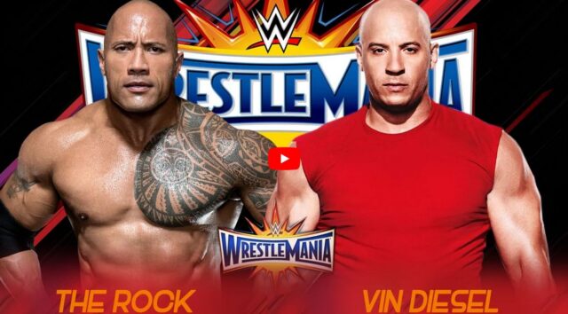 The Rock vs Vin Diesel Wrestlemania 33 – Promo – HD