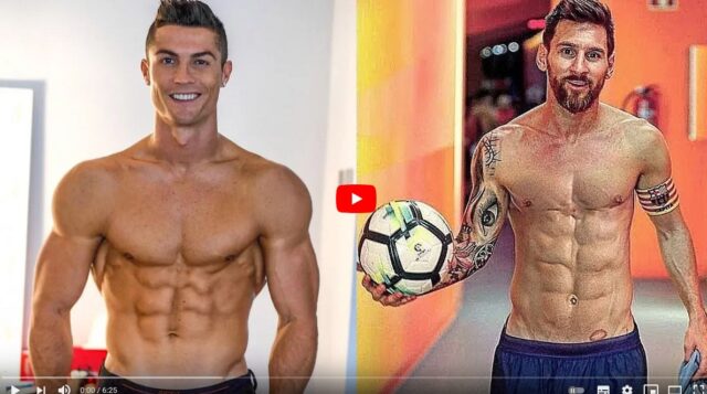 Cristiano Ronaldo vs Lionel Messi Transformation