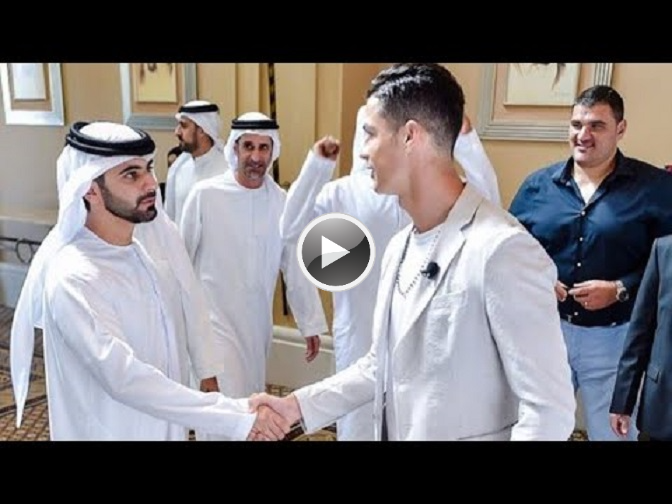 Cristiano Ronaldo At The Dubai International Sports Conference In Dubai