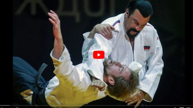 Steven Seagal great aikido on “Tornado” aikido festival in Moscow