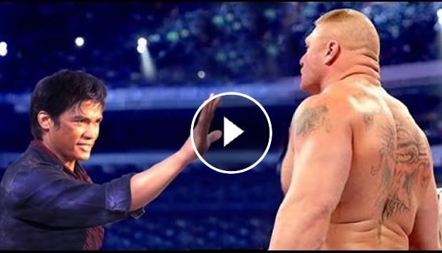 Brock Lesnar vs Tony Jaa – Steel Cage Match!