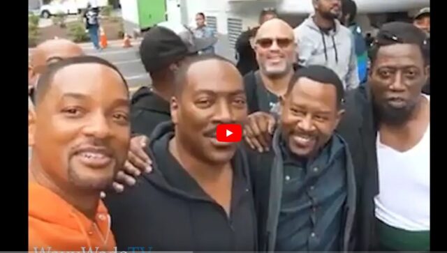 Will Smith Pulls Up To The Coming 2 America Set To See Eddie Murphy Martin Lawrence & Wesley Snipes