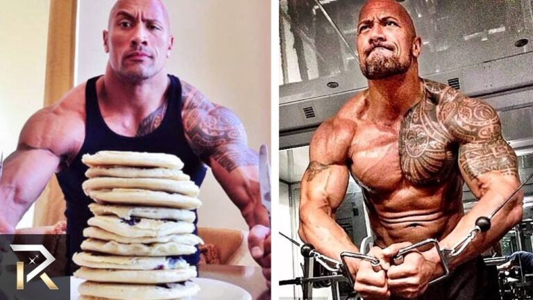 Dwayne Johnson’s INSANE Diet and Workouts That Make Him RIPPED