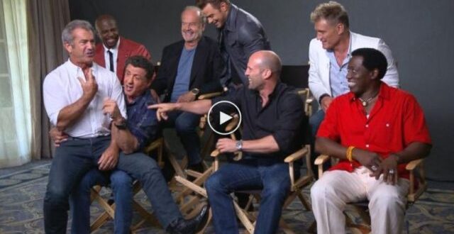 Sylvester Stallone, Jason Statham and Other Cast Talk ‘The Expendables’ (video)