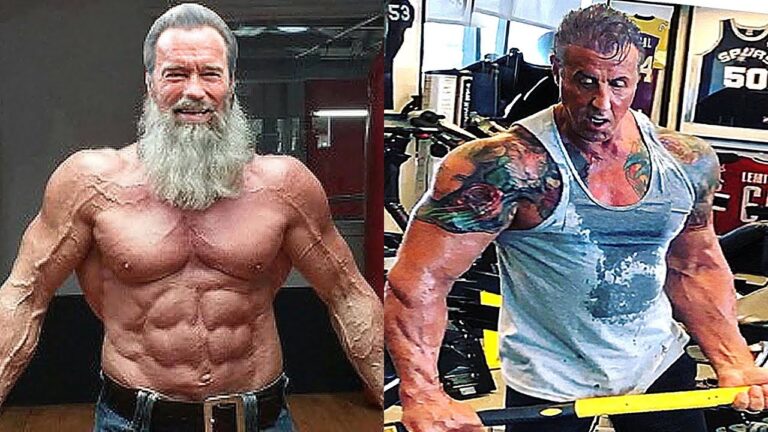 Arnold Schwarzenegger VS Sylvester Stallone Transformation ( video inside )