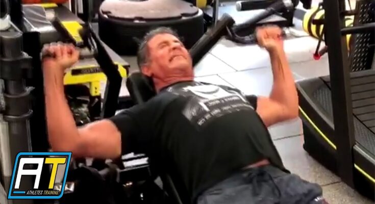 73 Year Old Sylvester Stallone Training For RAMBO 5 Last Blood Athletes Training