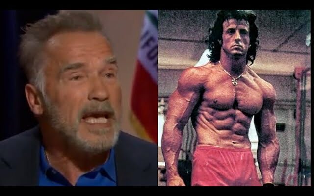 Arnold Explains How Sylvester Stallone Got So Ripped