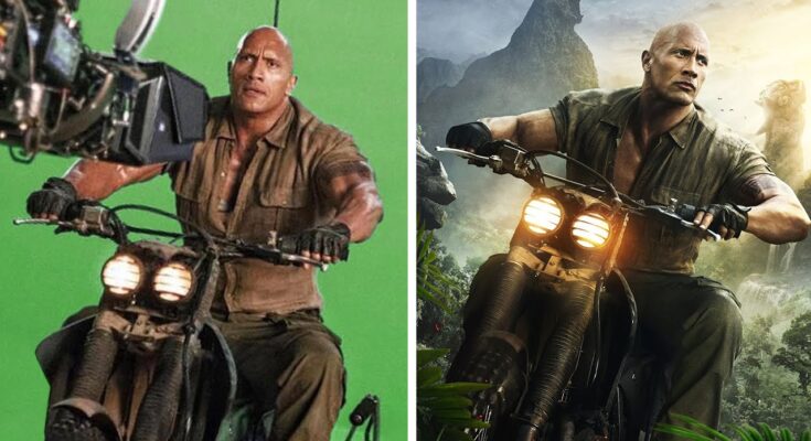 Amazing Before & After VFX Breakdown – Jumanji: The Next Level