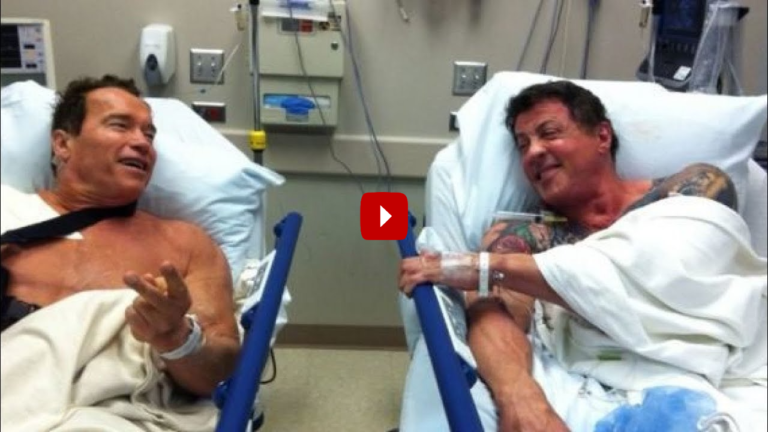 Sylvester Stallone and Arnold Schwarzenegger body transformation