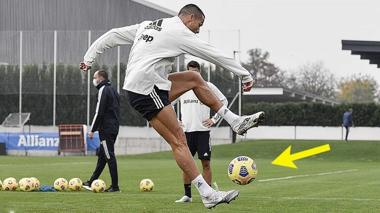 Cristiano Ronaldo Does Illegal Things In Training!