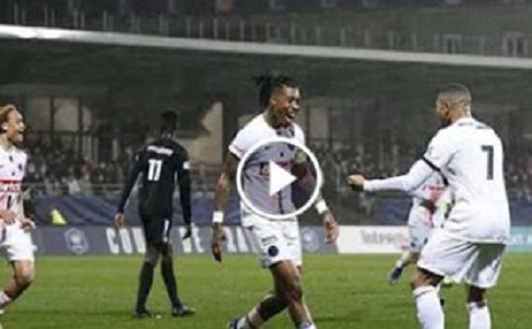 Kylian Mbappe Amazing hat trick vs Vannes 04/01/2022