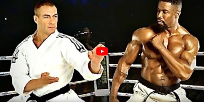 Jean Claude Van Damme vs Michael Jai White | Karate vs Taekwondo-video