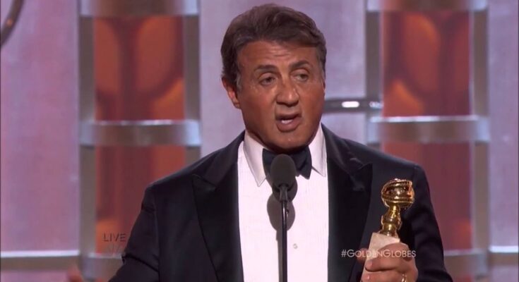 (Extended) Tearful Sylvester Stallone Wins First-Ever Golden Globe for CREED