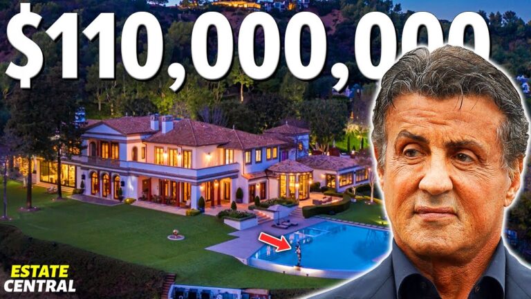 Inside Sylvester Stallone’s $110 MILLION Beverly Hills Mansion