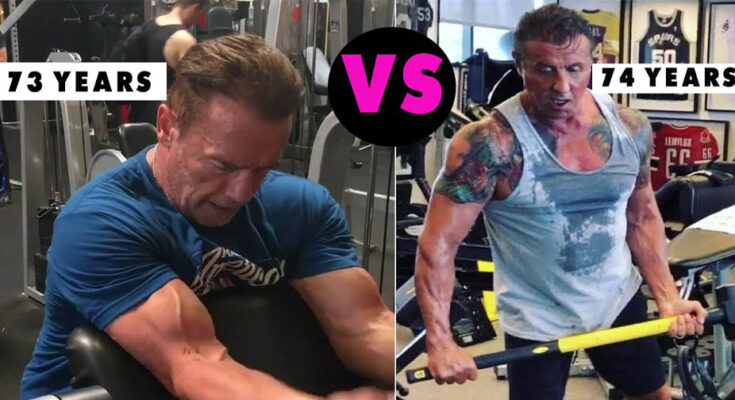 Sylvester Stallone Vs Arnold Schwarzenegger Motivation Bodybuilding Workout