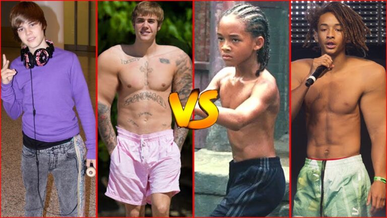 Justin Bieber vs Jaden Smith Transformation – Who Is More Attractive ?