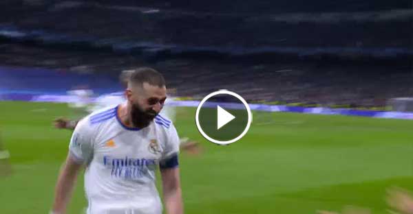 Real Madrid [3] – 1 PSG K. Benzema Hattrick