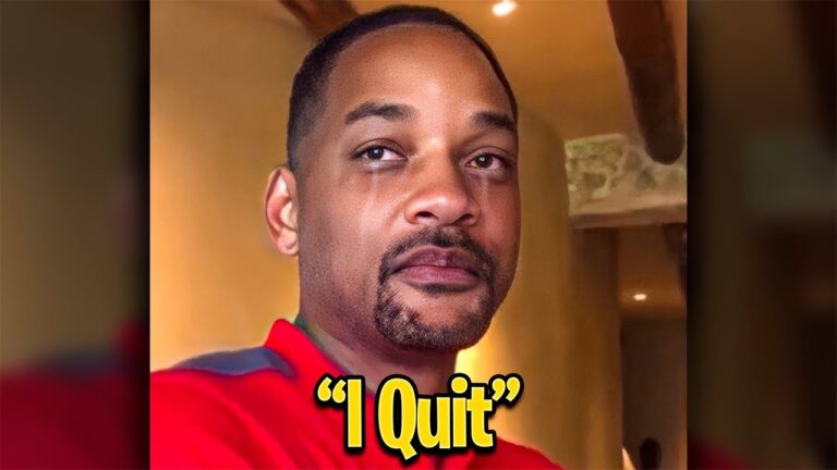 “I Give Up” Will Smith Announces He Quits Acting After Being Banned From The Oscars