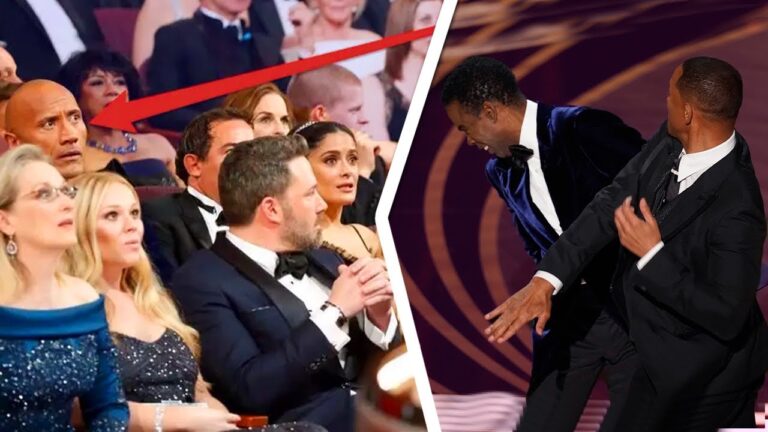 Celebrities SHOCKED Reaction To Will Smith Punching Chris Rock