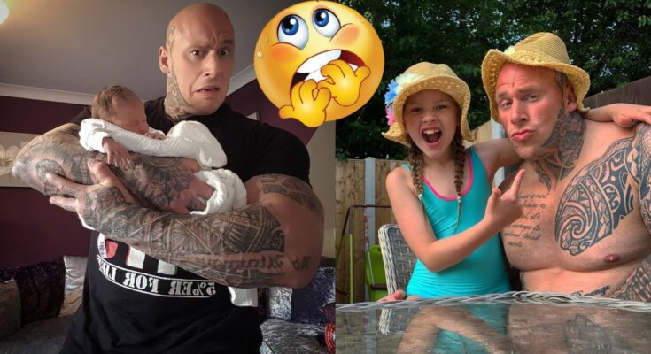 Cute moments when bodybuilders play with their baby  Martyn Ford – real life monster