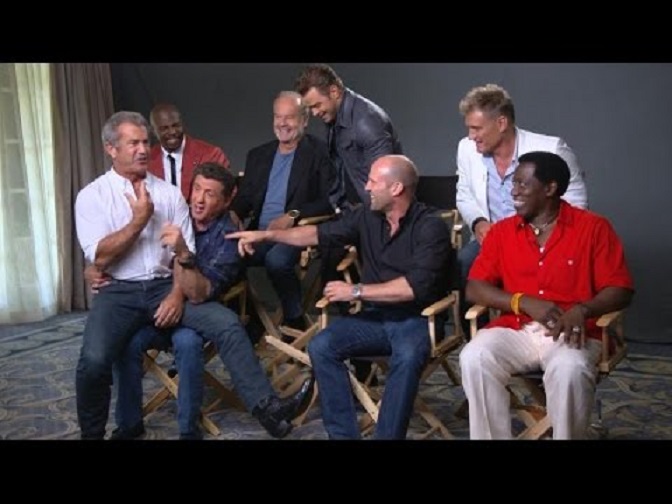 Sylvester Stallone, Cast Talk ‘The Expendables 3’