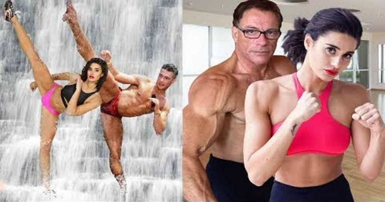 Jean Claude Van Damme Trained Daughter and Son in Martial Arts