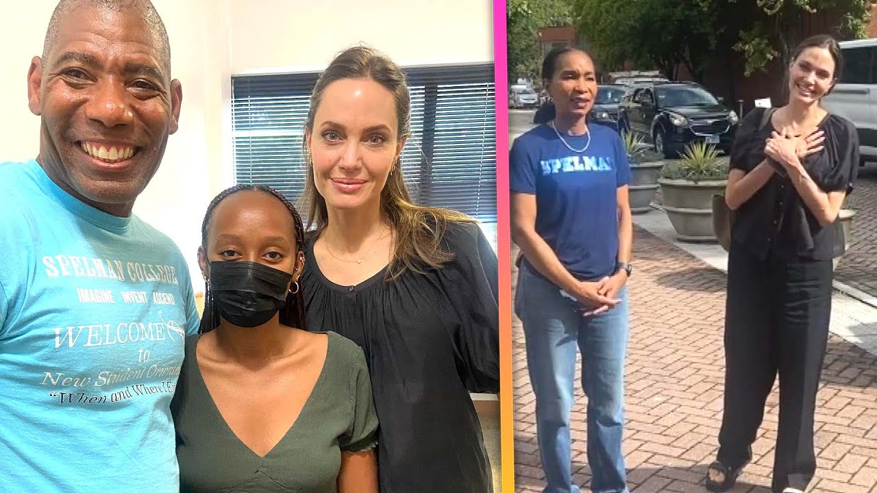 Angelina Jolie Gets Emotional Dropping Zahara Off at College