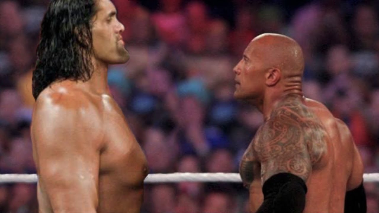 Dwayne The Rock Johnson vs The Great Khali | Fights and Training