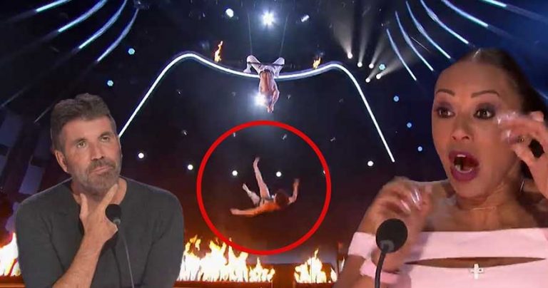 ACROBATIC ROUTINE GOES WRONG on America’s Got Talent
