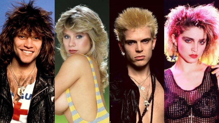 80s MUSIC STARS Then and Now