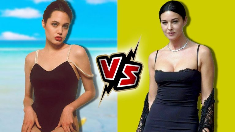 Angelina Jolie VS Monica Bellucci Transformation