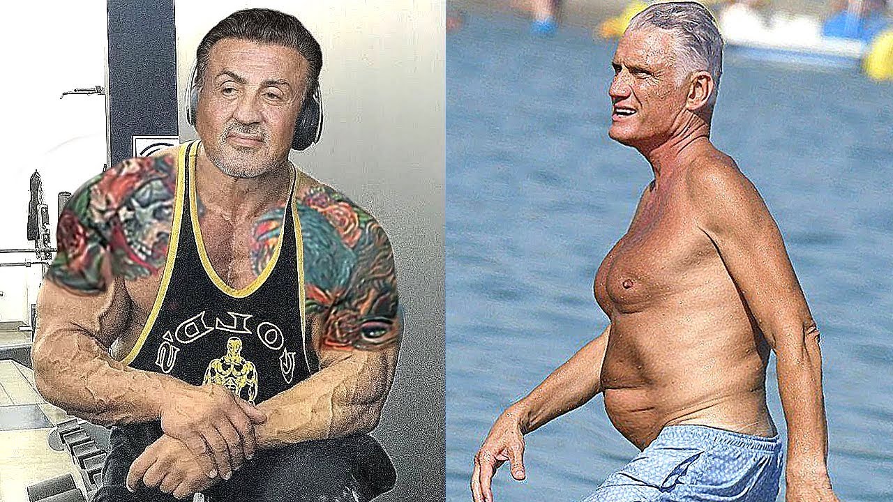 Sylvester Stallone Vs Dolph Lundgren Transformation 2023