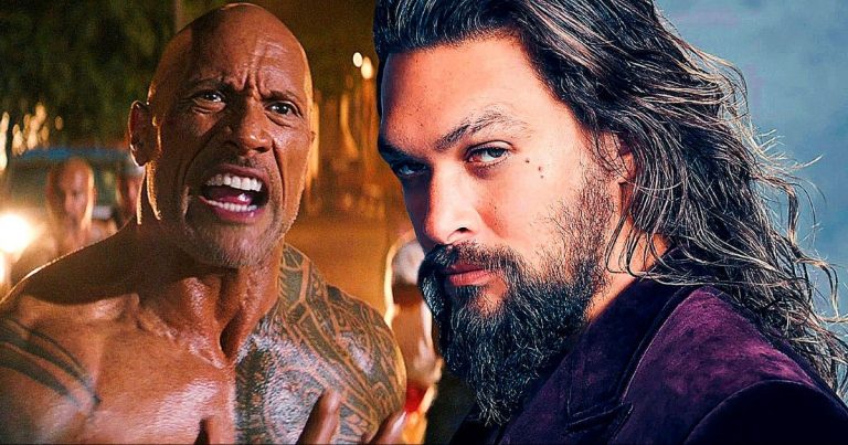 Dwayne Johnson jokes daughter’s preference for Jason Momoa’s Aquaman is ‘great for the ego’