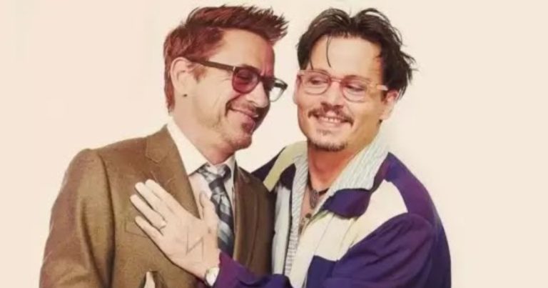 Robert Downey Jr. celebrates Johnny Depp’s trial victory by giving him a FaceTime call