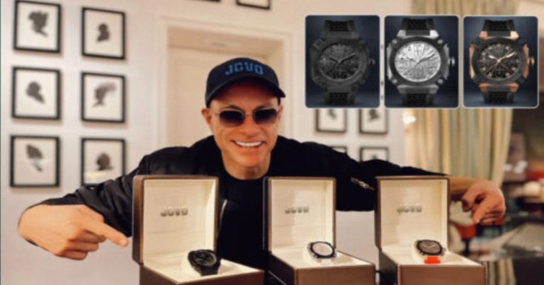Jean-Claude Van Damme Launches His Own Watch Brand… And It’s Not Pretty whats your view?