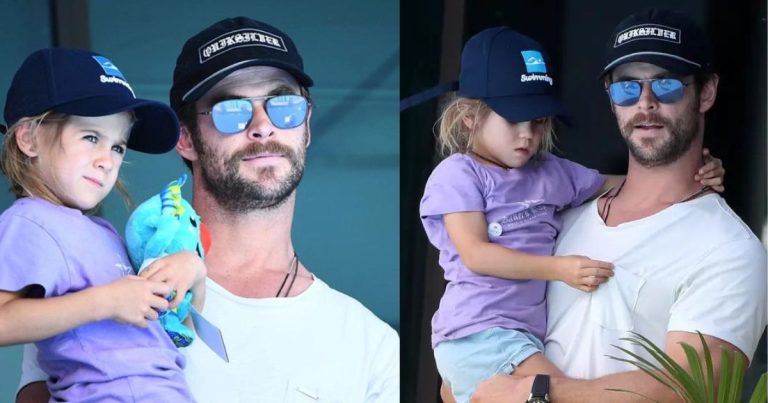 Chris Hemsworth stuffed Snickers bars in the heels of his daughter’s shoes so she was tall enough to ride a rollercoaster at Disneyland