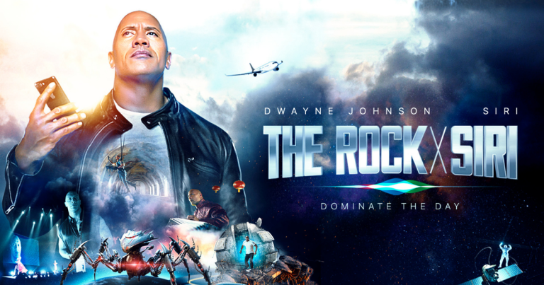 Dwayne ‘The Rock’ Johnson & Apple’s Siri Movie is the Coolest Thing You’ll See Today